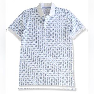 Brooks Brothers Shirt Nautical Performance Slim Fit Polo T3